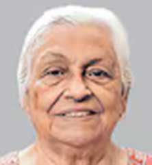 സാറാമ്മ നൈനാന്‍ (95) : വാഴക്കാല