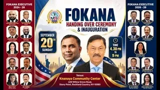 FOKANA New Executive Committee to Take Charge at Handover and Inauguration on September 20