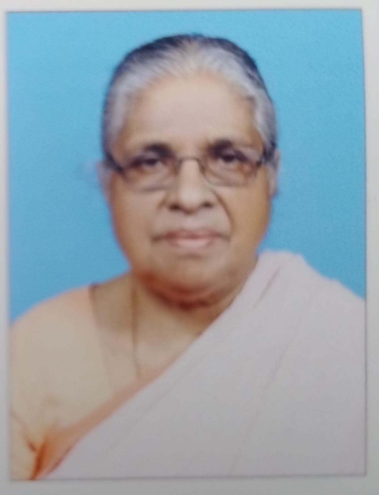മുൻ രാജ്യസഭാ ഡെപ്യൂട്ടി ചെയർമാൻ പി.ജെ. കുര്യന്റെ സഹോദരി മറിയാമ്മ കോശി (82) നിര്യാതയായി