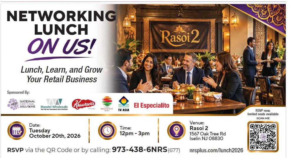 National Retail Solutions(NRS) and Partners to Host Networking Lunch for Independent Retailers in NJ