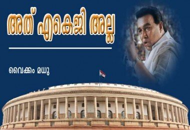 അത്‌ എകെജി അല്ല (വൈക്കം മധു)