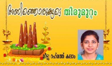 അണിഞ്ഞൊരുങ്ങട്ടെ തിരുമുറ്റം (മീട്ടു  റഹ്മത്ത് കലാം)