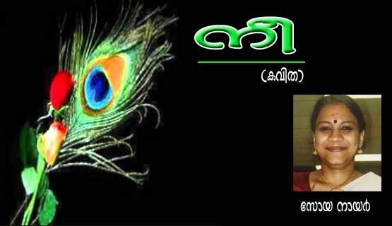 നീ....(കവിത: സോയ നായര്‍)