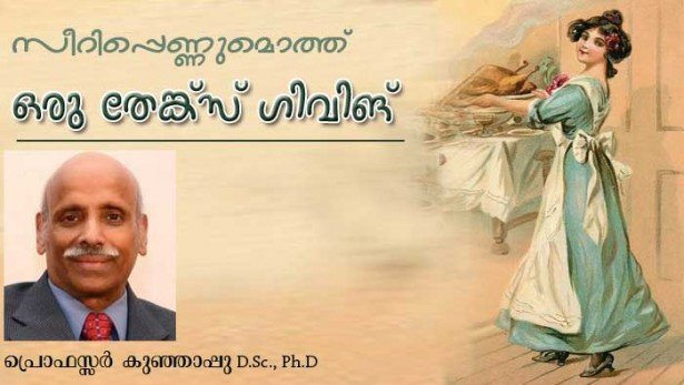 സീറിപ്പെണ്ണുമൊത്ത് ഒരു തേങ്ക്‌സ് ഗിവിങ് (പ്രൊഫസ്സര്‍ കുഞ്ഞാപ്പു, D.Sc., Ph.D)