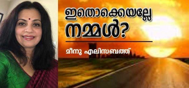 ഇതൊക്കെയല്ലേ നമ്മള്‍? (മീനു എലിസബത്ത്)