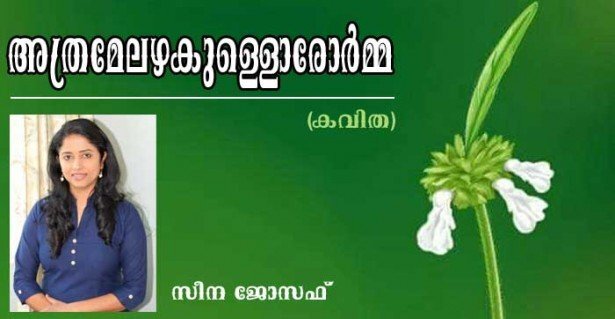 അത്രമേലഴകുള്ളൊരോര്‍മ്മ (കവിത: സീന ജോസഫ്)
