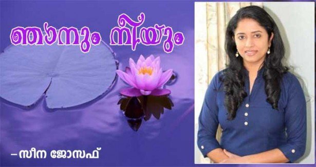 ഞാനും നീയും (കവിത: സീന ജോസഫ്)