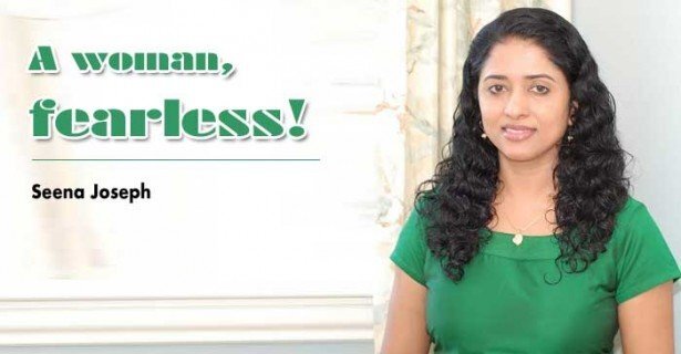 A woman, fearless! (Seena Joseph)