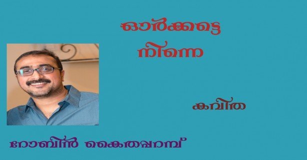  ഓര്‍ക്കട്ടെ നിന്നെ (കവിത: റോബിന്‍ കൈതപ്പറമ്പ്)