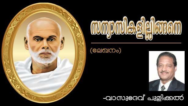 സന്ന്യാസികളില്ലിങ്ങനെ (ലേഖനം:വാസുദേവ് പുളിക്കല്‍)