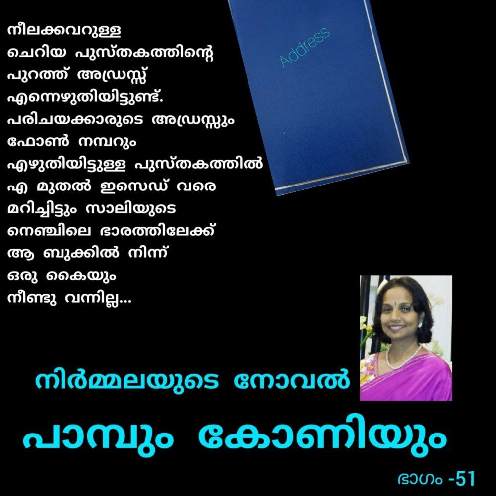 പാമ്പും കോണിയും : നിർമ്മല - നോവൽ - 51