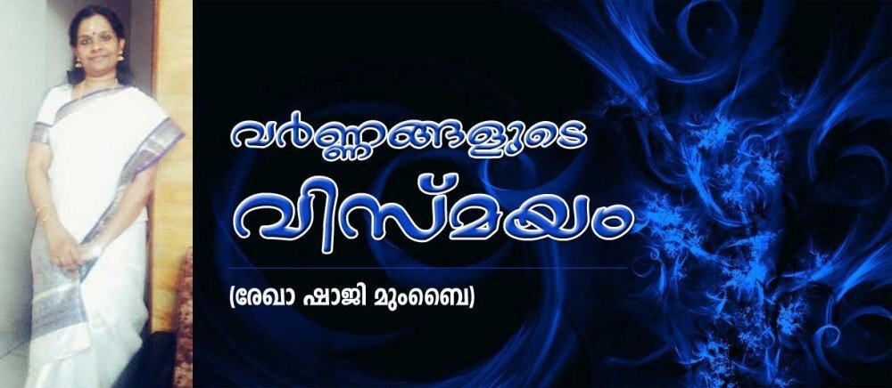 വർണ്ണങ്ങളുടെ വിസ്മയം (രേഖ ഷാജി, മുംബൈ)