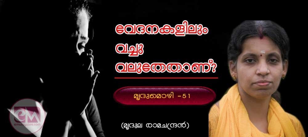 വേദനകളിലും വച്ചു വലുതേതാണ്? (മൃദുമൊഴി 51: മൃദുല രാമചന്ദ്രൻ)