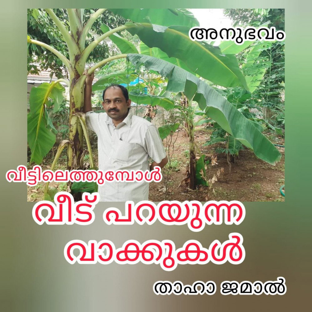 വീട്ടിലെത്തുമ്പോൾ വീട് പറയുന്ന വാക്കുകൾ (അനുഭവം:താഹാ ജമാൽ )