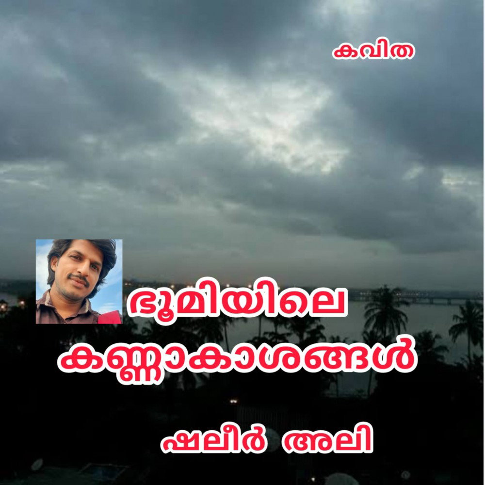 ഭൂമിയിലെ കണ്ണാകാശങ്ങൾ ( കവിത : ഷലീർ അലി )