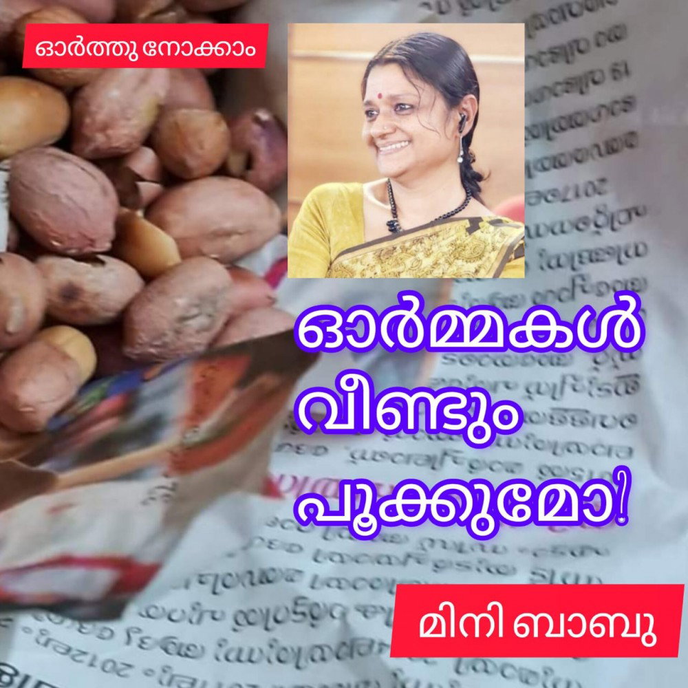 ഓർമ്മകൾ വീണ്ടും പൂക്കുമോ? ( ഓർത്തു നോക്കാം : മിനി ബാബു )