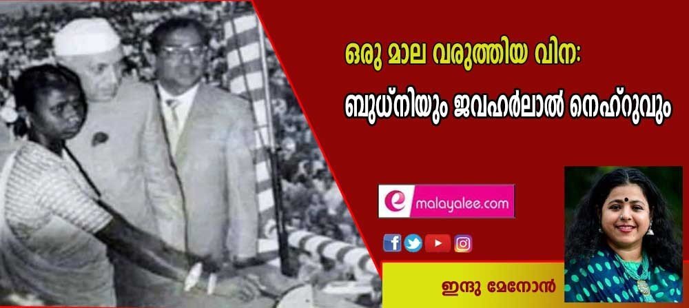 ഒരു മാല വരുത്തിയ വിന: ബുധ്നിയും ജവഹർലാൽ നെഹ്രുവുവും (ഇന്ദു മേനോൻ)