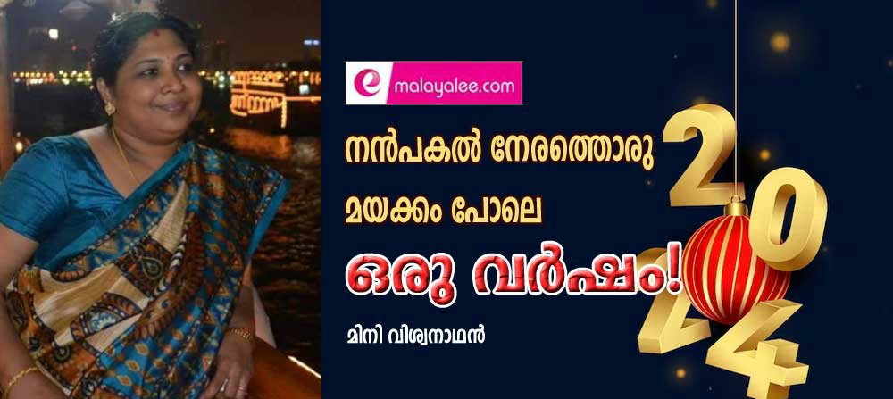 നൻപകൽ നേരത്തൊരു മയക്കം പോലെ ഒരു വർഷം! (മിനി വിശ്വനാഥൻ)