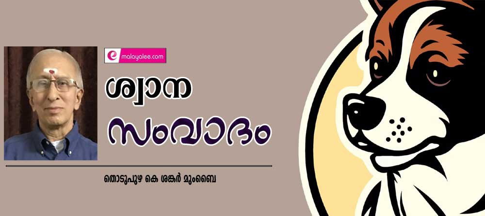  ശ്വാന സംവാദം (കവിത: തൊടുപുഴ കെ ശങ്കര്‍ മുംബൈ)