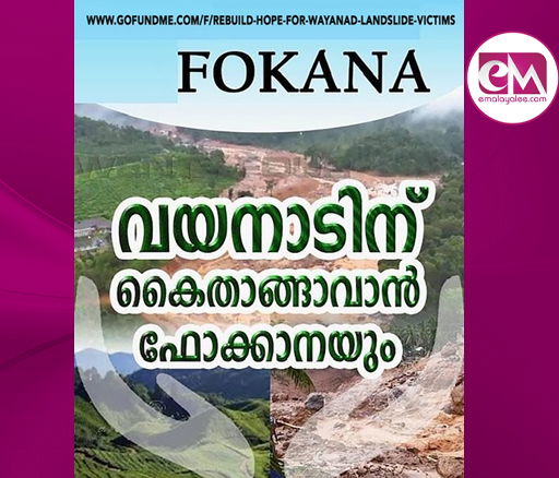 വയനാടിന്റെ കൈപിടിച്ച് ഫൊക്കാന; ഗോ ഫണ്ട് മി വഴി തുക സമാഹരിക്കുന്നു