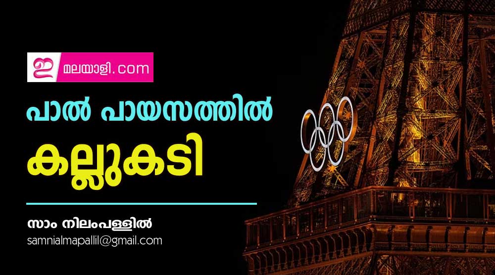 പാല്‍ പായസത്തില്‍ കല്ലുകടി (ലേഖനം: സാം നിലംപള്ളില്‍)