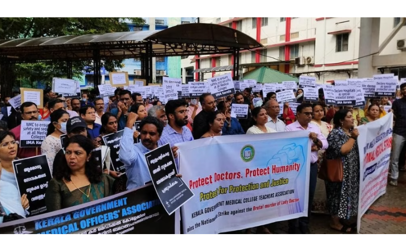 രാജ്യത്ത് ഇന്ന് ഡോക്ടർമാരുടെ പണിമുടക്ക് ; അത്യാഹിത വിഭാഗത്തെ സമരത്തിൽ നിന്നും ഒഴിവാക്കി