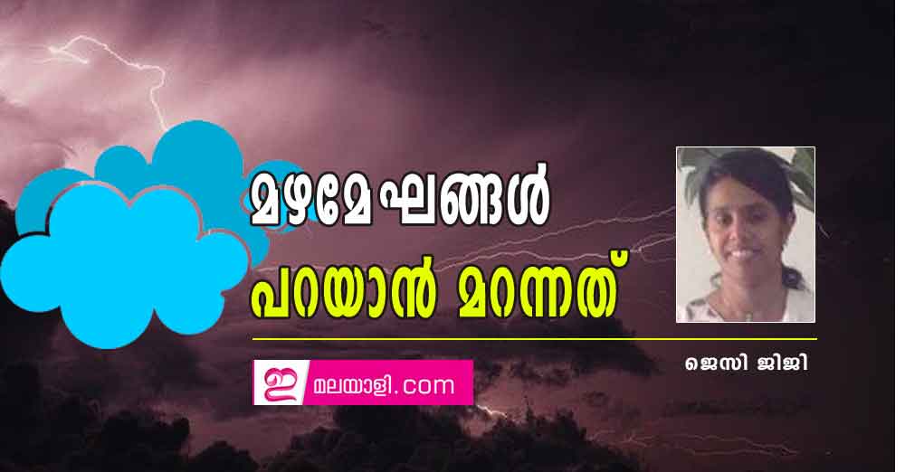 മഴമേഘങ്ങൾ പറയാൻ മറന്നത് (ജെസി ജിജി)