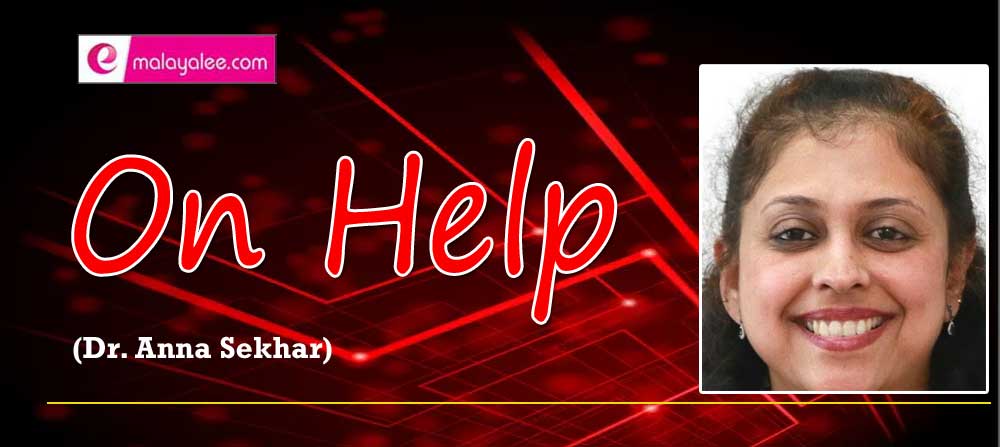 On Help (Dr. Anna Sekhar)