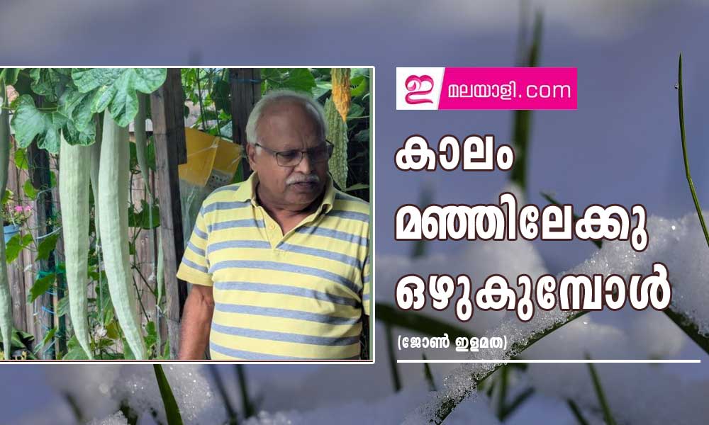 കാലം മഞ്ഞിലേക്കു ഒഴുകുമ്പോള്‍ (ജോണ്‍ ഇളമത)