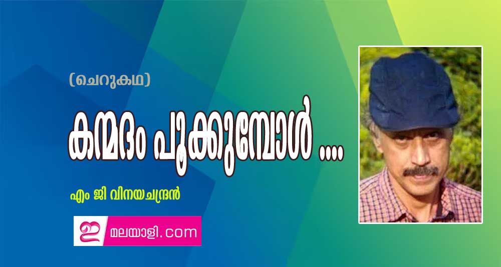 കന്മദം പൂക്കുമ്പോൾ .... (ചെറുകഥ: എം ജി വിനയചന്ദ്രൻ)