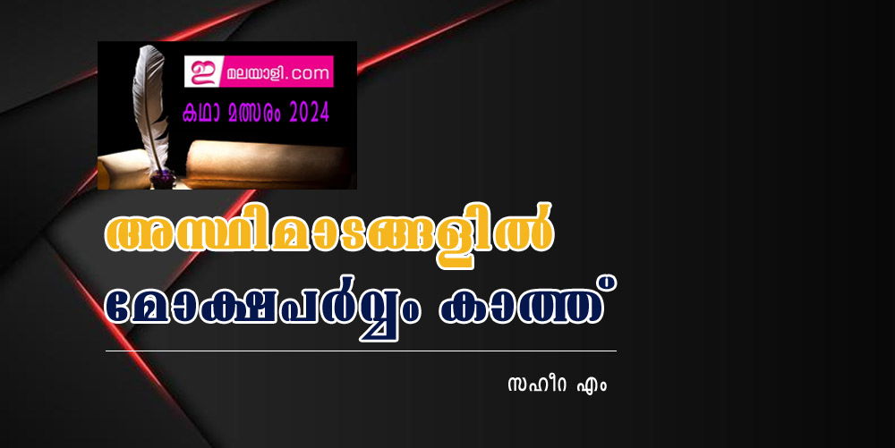 അസ്ഥിമാടങ്ങളില്‍ മോക്ഷപര്‍വ്വം കാത്ത് (ഇമലയാളി കഥാമത്സരം 2024: സഹീറ എം)