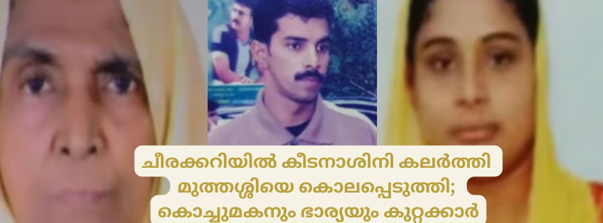 ചീരക്കറിയിൽ കീടനാശിനി കലർത്തി മുത്തശ്ശിയെ കൊലപ്പെടുത്തി; കൊച്ചുമകനും ഭാര്യയും കുറ്റക്കാർ