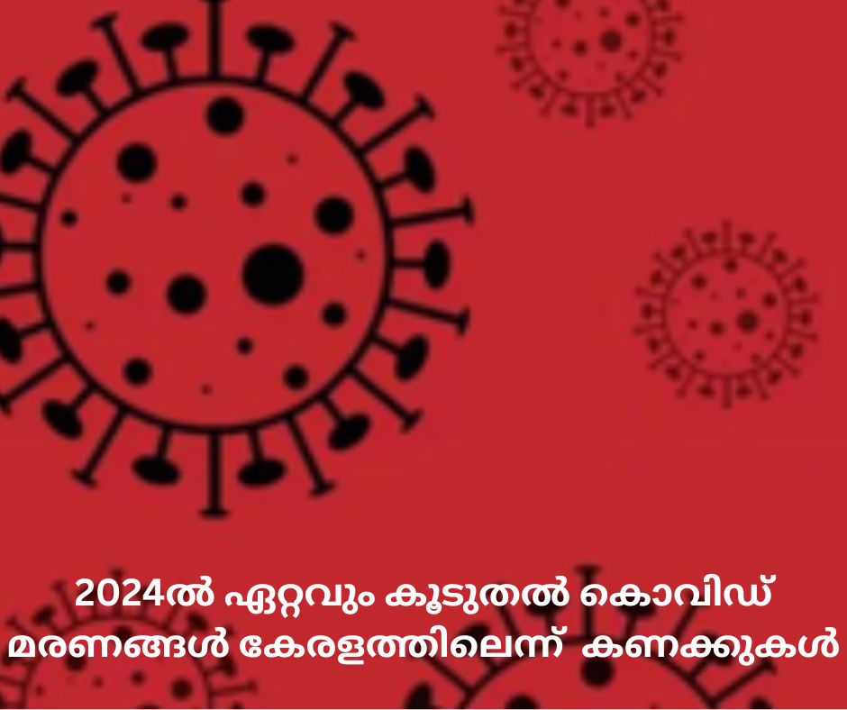 2024ൽ ഏറ്റവും കൂടുതല്‍ കൊവിഡ് മരണങ്ങൾ കേരളത്തിലെന്ന്  കണക്കുകൾ