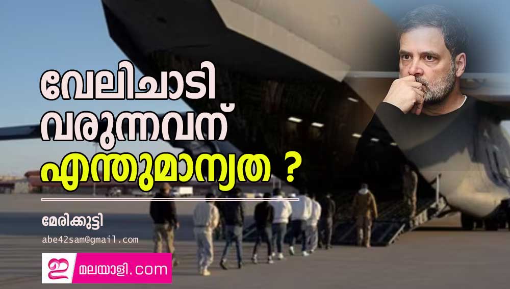  വേലിചാടി വരുന്നവന് എന്തുമാന്യത ? (ലേഖനം:മേരിക്കുട്ടി)