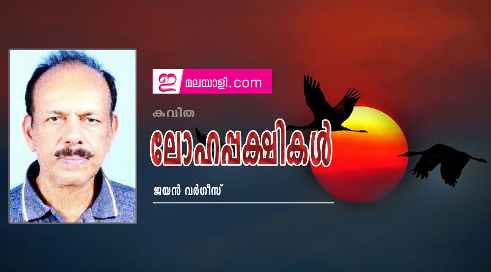 ലോഹപ്പക്ഷികൾ (കവിത: ജയൻ വർഗീസ്)