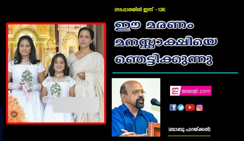 ഈ മരണം മനസ്സാക്ഷിയെ ഞെട്ടിക്കുന്നു (നടപ്പാതയിൽ ഇന്ന് - 128:ബാബു പാറയ്ക്കൽ)