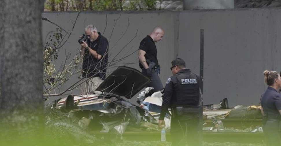 സൗത്ത് ഫ്ളോറിഡയില് ചെറു വിമാനം തകര്ന്ന് വീണ് 3 പേര് മരിച്ചു