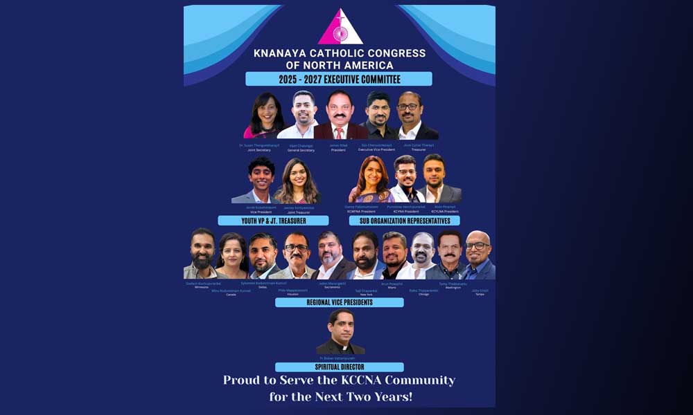 കെ.സി.സി.എൻ.എ: ജെയിംസ് ഇല്ലിക്കലിന്റെ പുതിയ ഭരണസമിതിക്ക് ഉജ്ജ്വല തുടക്കം