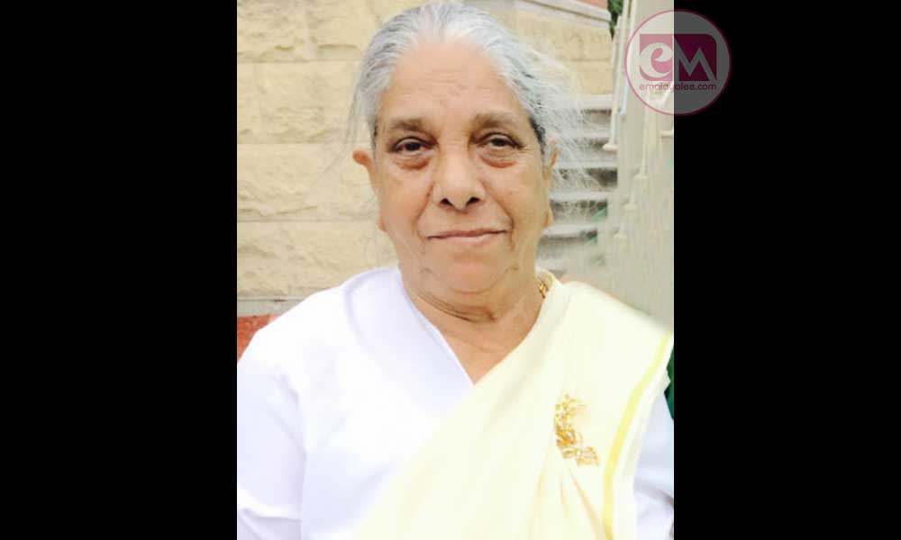 ഏലിക്കുട്ടി പത്തികുളങ്ങര (95) ഷിക്കാഗോയില് അന്തരിച്ചു