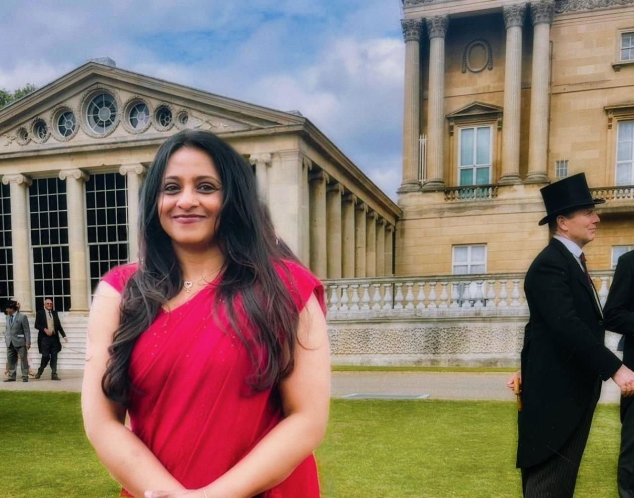 ബക്കിഗ്ഹാം പാലസ് ഗാര്‍ഡന്‍ പാര്‍ട്ടിയില്‍ അതിഥിയായി സ്റ്റീവനേജുകാരി; പ്രബിന്‍ ബേബിക്കിത്  സേവന മികവിനുള്ള ആദരം.