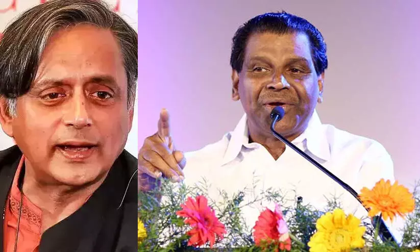 ശശി തരൂര്‍ പാര്‍ട്ടിയെ തള്ളിപ്പറഞ്ഞു മുന്നോട്ട് പോകരുത്: വിമർശനവുമായി തിരുവഞ്ചൂര്‍ 