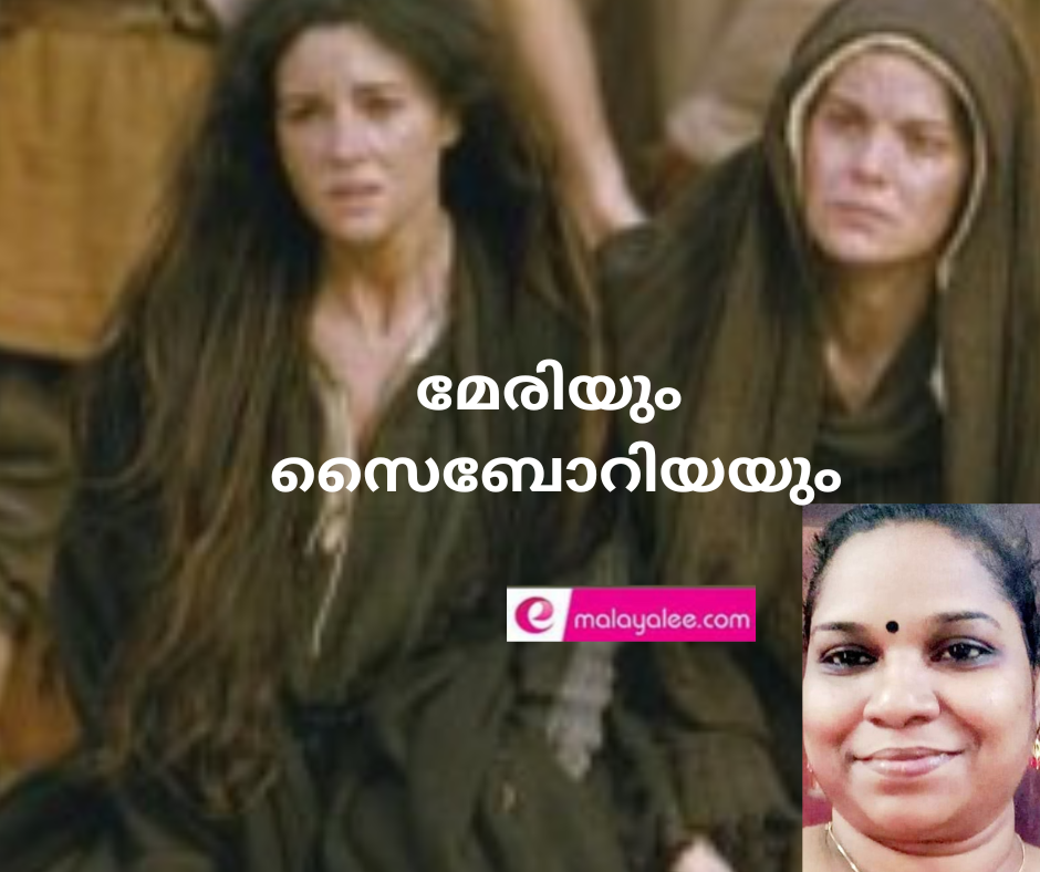 മേരിയും സൈബോറിയയും; കവിത, ലിൻസി വിൻസെന്റ്  