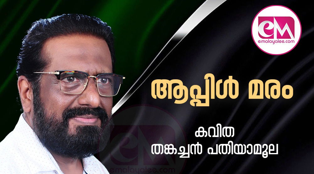 ആപ്പിള്‍ മരം ( കവിത : തങ്കച്ചന്‍ പതിയാമൂല )