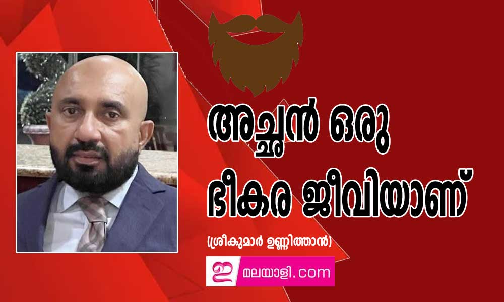 അച്ഛൻ ഒരു ഭീകര ജീവിയാണ് (ശ്രീകുമാർ ഉണ്ണിത്താൻ)