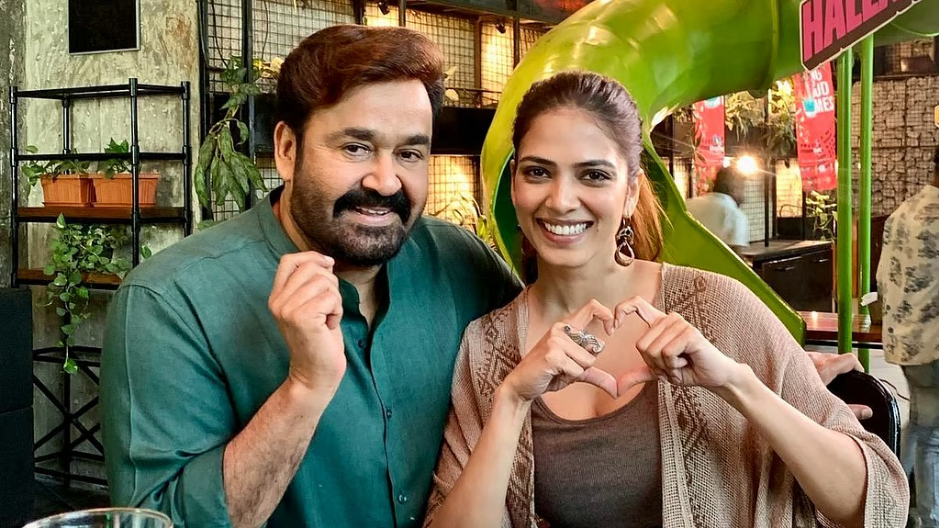 മോഹൻലാലിനെ 'പൂക്കി ലാൽ ' എന്ന് വിളിച്ച് മാളവിക മോഹനൻ; 'ഹൃദയപൂർവ്വം' അനുഭവങ്ങൾ പങ്കുവെച്ച് നടി