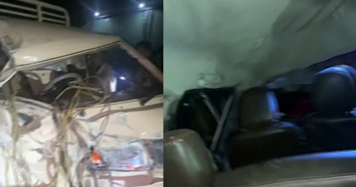 കോട്ടയത്ത് പിക്കപ്പ് വാനും ബൊലേറോയും കൂട്ടിയിടിച്ച് അപകടം ; രണ്ട് മരണം നാല് പേർക്ക് പരിക്ക് 