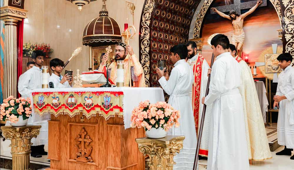 ചിക്കാഗോ സെന്റ് മേരീസ് ക്നാനായ ദൈവാലയത്തിൽ അഭി. ഗീവർഗീസ് മാർ അപ്രേം പിതാവിന് സ്വീകരണവും മുതിർന്നവരുടെ സംഗമവും  നടത്തപ്പെട്ടു