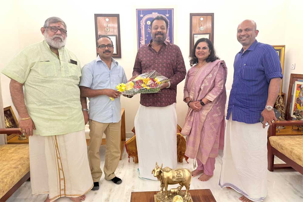 ഫോമാ പ്രതിനിധികളുമായി കേന്ദ്രമന്ത്രി സുരേഷ് ഗോപിയുടെ സൗഹൃദ സന്ദർശനം
