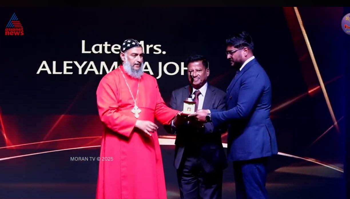 ഏഷ്യാനെറ്റ് ന്യുസ്- മലങ്കര സഭ എക്സലൻസ് അവാർഡുകൾ 8 പേർക്ക് സമ്മാനിച്ചു