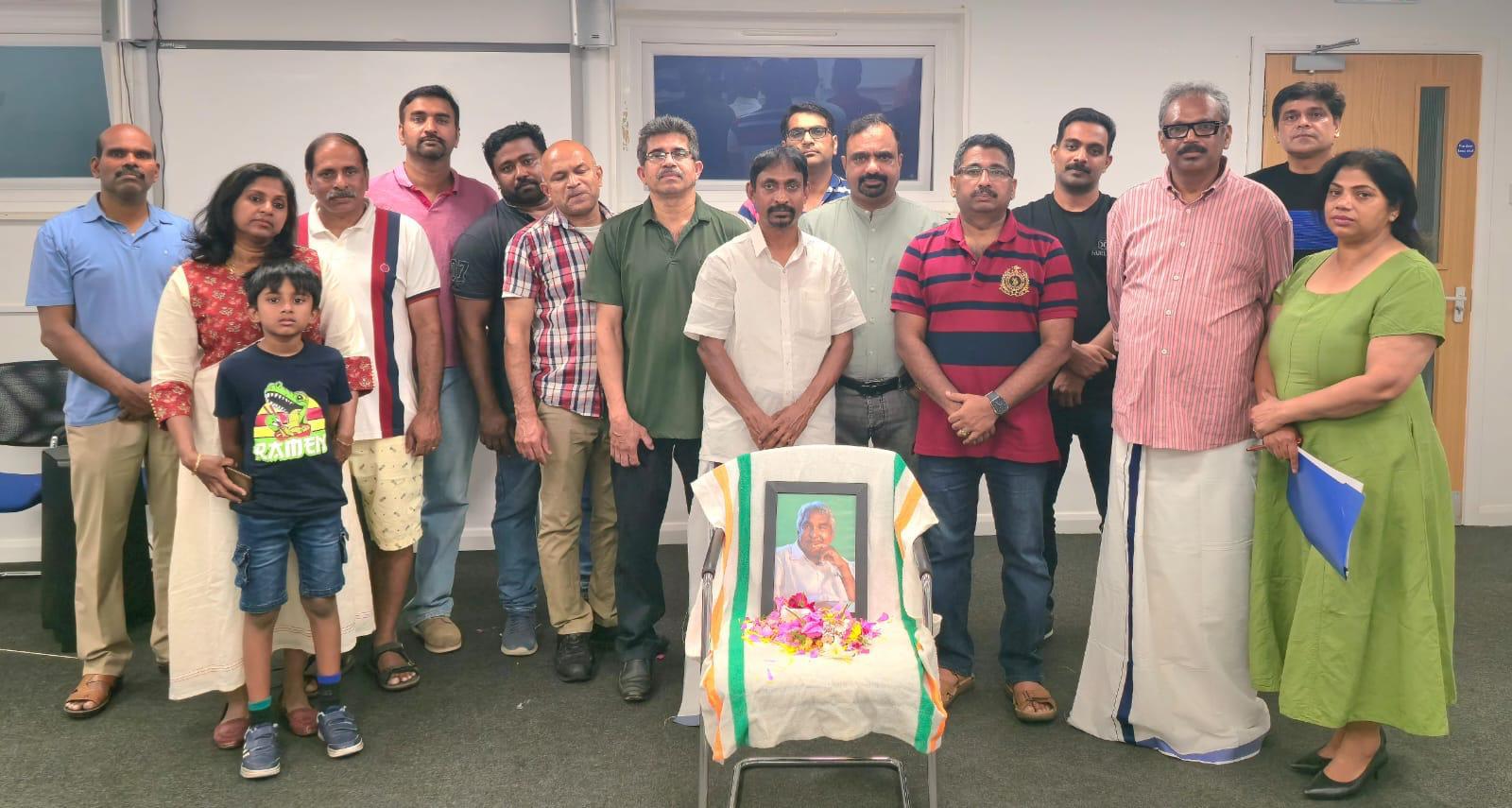 ഉമ്മന്‍ചാണ്ടി അനുസ്മരണവും, രണ്ടാം ചരമവാര്‍ഷികവും വാട്‌ഫോര്‍ഡില്‍ സ്മരണാഞ്ജലിയായി.